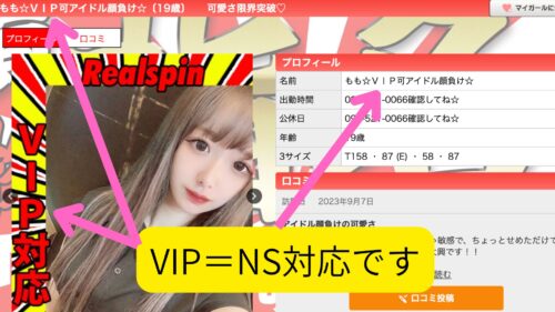 VIP＝NS対応