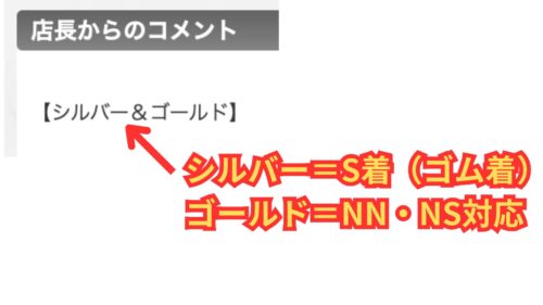 ブレイクのNN NS説明