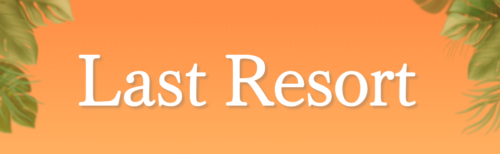 ラストリゾート　タイトルロゴ